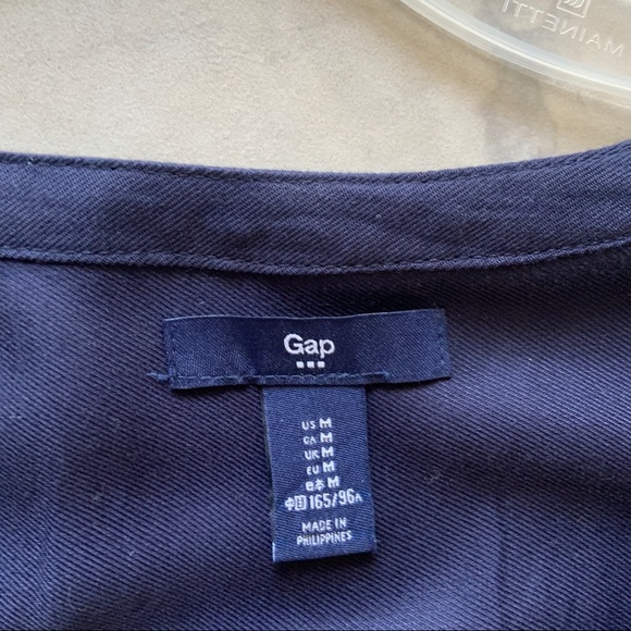 Navy button down shirt - Picture 2 of 3